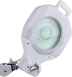 Quality Optics® 8D/5D 4 Function 90 LED Lighted, Swing Arm Workstation Magnifier w/UV Black Light & Stand