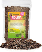 Gardenera Nolina Potting Mix - Promote Strong Roots and Captivating Form with Our Premium Blend - 4 Quart