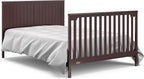 Graco Hadley 5-in-1 Convertible Crib and Changer with Drawer (Espresso) – GREENGUARD Gold Certified, Crib and Changing Table Combo with Drawer, Includes Baby Changing Pad, Converts to Full-Size Bed