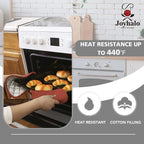 Joyhalo 5 Pack Pot Holders for Kitchen Clearance | Cotton Made, Machine Washable, Heat Resistant Potholder, Hot Pads, Trivet for Cooking and Baking, Spice