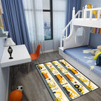 Construction Rug Car Rug Construction Rugs for Boys Room Cartoon Truck Area Rug Construction Play Mat Car Rug for Boys Room Construction Decor for Boys Room 2'5''×4'