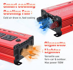 HITRENDS 900W Car Power Inverter 12V to 110V, DC to AC Converter with 4 USB Ports (24W Quick Charge) & 2 AC Outlets, for Camping, RV, Laptop, CE, FCC and ROHS Certified