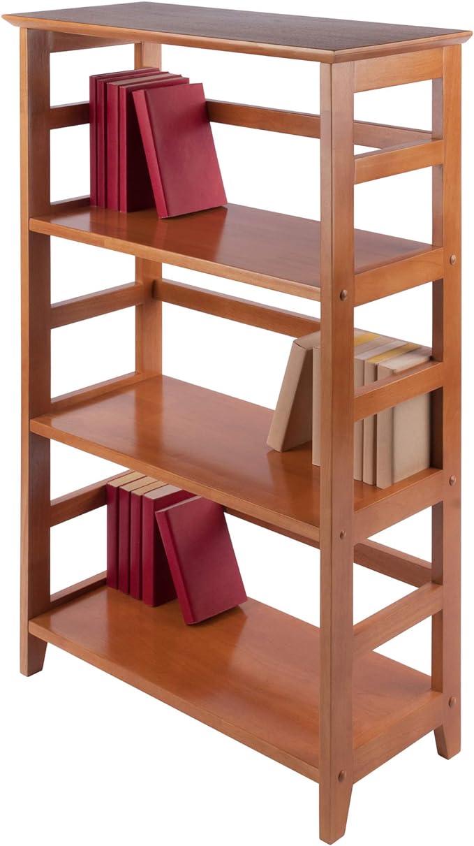 Winsome Wood Studio Shelving, Honey, 3
