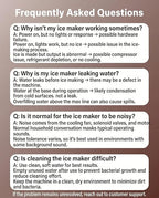 Silonn Ice Maker Countertop, 8 Cubes in 6 Mins, 26.5lbs/24H, Self-Cleaning