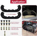 GELASKA 99-9313 Snow Blower Paddles with 55-8760 Scraper 55-9300 Belt and Hardware Kit Replaces 125-1128, 55-9250, 55-9251, 88-0771 for Toro CCR 2000, CCR 2400, CCR 2500, CCR 3000 Snowthrowers