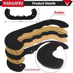 99-9313 Snow Blower Paddles with 55-8760 Scraper Replaces 125-1128 55-9250 55-9251 55-9252 88-0771 73-046 780-180 for Toro 20" 21" CCR2000 CCR2400 CCR2450 CCR3000 CCR3600 CCR3650 Snowthrower