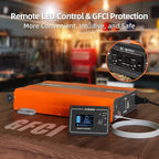 3080W Pure Sine Wave Inverter 24V to 110V Ultra Quiet, Game-Changing Design | 24V to 120 Converter for Home, RV, Camping, Off-Grid & Outdoor Adventures丨DC to AC (LGE-24-3080TI)