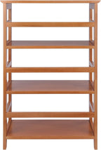 Winsome Wood Studio Shelving, Honey, 3