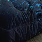 Axolotl 3D Baseball Comforter Set Full,Sports Bedding,Red Blue Water Fire Comforter Set,Sports Baseball Loveer Bedding Set,Sport Game Comforter for Kids Boys Teens Adults,1 Quilt 2 Pillowcases