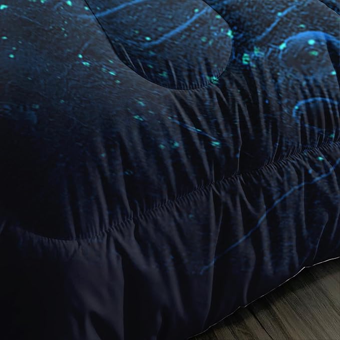 Axolotl 3D Baseball Comforter Set Full,Sports Bedding,Red Blue Water Fire Comforter Set,Sports Baseball Loveer Bedding Set,Sport Game Comforter for Kids Boys Teens Adults,1 Quilt 2 Pillowcases