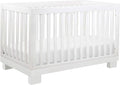 Babyletto Modo 3-in-1 Convertible Crib with Toddler Bed Conversion Kit in White, Greenguard Gold Certified