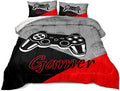 Gaming Comforter for Boys Teen Game Contoller Bedding Set for Kids Down Alternative Comforter for All Season Gamer Home Decor for Comforter Set Twin Size,1 Comforter with 1 Pillowcase