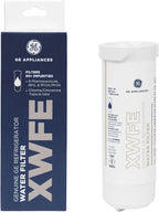 GE XWFE Refrigerator Water Filter, Genuine Replacement Filter, Certified to Reduce Lead, Sulfur, and 50+ Other Impurities, Replace Every 6 Months for Best Results, Pack of 1