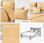 Yellow Gold Comforter Set Twin Size Metallic Bedding Set for Girls Lightweight Microfiber Comforter Set,3 Piece (1 Matching Sham + 1 Decorative Pillow)