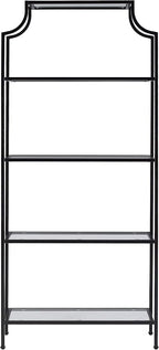 Crosley Furniture Aimee Etagere Bookcase, Oil-Rubbed Bronze