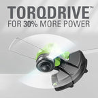 Greenworks 40V 15-Inch Torqdrive String Trimmer, Battery and Charger Not Included