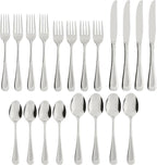 Oneida Satin Sand Dune 20-Piece Flatware Set, Service for 4 (Pack of 3)