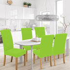 Dining Chair Covers, Stretch Seat Covers, Washable Furniture Protector | 4 Pack, Washable, Stretch Fit, Soft, Non Slip, Dining Chair Covers, Seat Protector, Furniture Cover,Easy Clean