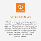 Stokke Sleepi Bed Extension, Hazy Grey - Convert Sleepi Mini Crib Into Sleepi Bed - Suitable for Children Up to 3 Years - Mattress Sold Separately - Extends Bed to 50 Inches