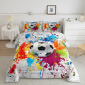 Feelyou Football Bedding Set Rugby Sports Comforter Set Soccer Ball Game Comforter for Boys Girls Teens Decor Gift for Football Lover Duvet Set Queen Size with 2 Pillow Case Boys