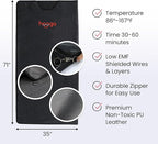 Hooga Portable Far Infrared Sauna Blanket for Home Detox, 71 Inches x 71 Inches