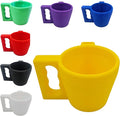 Ice Cream Pint Holder – Fits Standard Pints – Dual Spoon Sockets – Keeps Hands Warm – Fun Unique Designs with Vibrant Colors – Reusable Ice Cream Sleeve - Ramen Noodle Holder (Yellow)