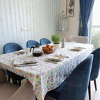 Urban Villa Tablecloth Cotton Rectangle Tabletop 60x102(8-102Seat) Eggprint