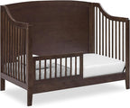 Delta Children Campbell 6-in-1 Convertible Crib - Greenguard Gold Certified, Walnut Espresso