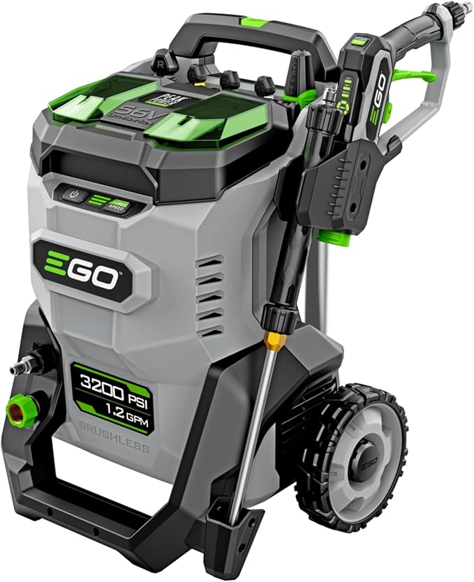 EGO POWER+ Electric Pressure Washer, 3200 PSI Power Washer, Battery and Charger Not Included - HPW3200