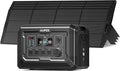 OUPES Mega 2 Portable Power Station Bundle 2500W (5400W Peak), 10.24kWh Expandable LiFePO4 Solar Generator with 4x240W Solar Panels (960W Total) – Off-Grid Solar System