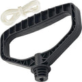 BlueStars 490-241-0002 Snowblower Starter Handle Rope Replacement Part - Compatible with Most MTD Two-Stage Snow Blowers