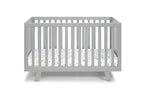 Suite Bebe Livia Convertible Crib in Gray & Gray