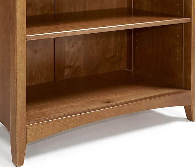 Camaflexi Shaker Style Bookcase, 36", Brown