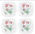 Lenox 894308 Butterfly Meadow Square 4-Piece Accent Plates