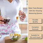2PCS 1/4tsp (1.25ml) Single Measuring Spoon, Stainless Steel Individual Teaspoons Only