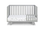 Suite Bebe Livia Convertible Crib in Gray & Gray