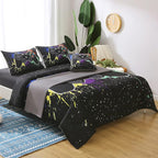 JQinHome Queen Gamer Comforter Sets for Boys&Girls,6 Piece Bed in A Bag 3D Video Game Bedding -All Season Microfiber Gamer Bedding Sets for Kids, with Pillowcase, Flat & Fitted Sheet,Cushion Cover