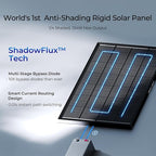 400 Watt Solar Panel, 2PCS Renogy ShadowFlux 200W Solar Panel Anti-Shading N-Type 16BB, 25% High-Efficiency, Solar Panels Charger for RV Marine Roof Farm Battery and Off-Grid Applications