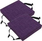 Stool Cushion Square Set of 2 for Bar Stool 14x14/15*15/12*12 Thick 5/8cm Dining Chair Pads (Color : 10#)
