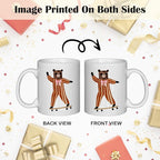 JINYO Bear Mug, Bear Coffee Mug, Funny Bear Coffee Cup, Bear Gifts for Women Men, Bear Lovers Gifts, Bear Gifts For Bear Lovers Women, Bear Themed Gifts, Bear Gifts For Bear Lovers, 11oz