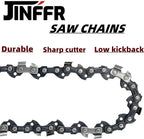 5 Pack 12 Inch Chainsaw Chain 45 Drive Links 3/8" LP Pitch .050" Gauge Fit ECHO CS-271T, GREENWORKS 20262, MAKITA EA3200S, RYOBI P548, EGO CSX3000, DEWALT DCCS620B HUSQVARNA, CRAFTSMAN- S45