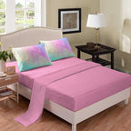 Bodhi Bed in A Bag for Girls,Kids Bedding Comforter with Sheets,Pink Queen Size Comforter Set for Girls,Girls Bedding Sets 5 PCS .(1 Comforter, 1 Flat Sheet, 1 Fitted Sheet, 2 Pillowcases)