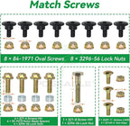 99-9313 Snow Blower Paddles with 55-8760 Scraper Blade 55-9300 Drive Belt Replaces 99 9313 for Toro CCR 2000, CCR 3650, CCR 2400, CCR 2500, CCR 2500R, CCR 3000, CCR 3000R Snowthrowers