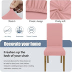 Dining Chair Covers, Stretch Seat Covers, Washable Furniture Protector | Washable, Stretch Fit, Soft, Non Slip, Dining Chair Covers, Seat Protector, Furniture Protector
