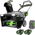 EGO Power+ SNT2102 21-Inch 56-Volt Lithium-Ion Cordless Snow Blower with Peak Power - (2) 5.0Ah Batteries and Rapid Charger Included