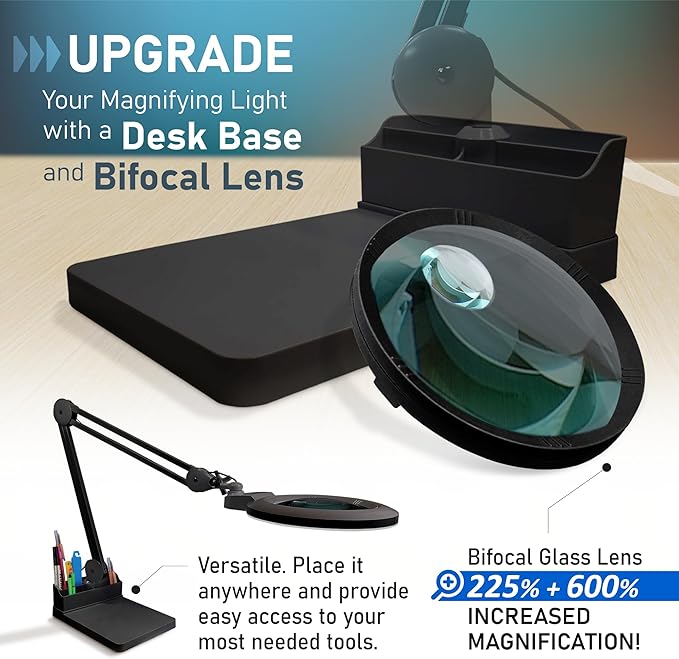 5D/20D Diopter Acrylic Lens - Black