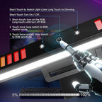 Sound Pickup Monitor Light Bar: Monitor Desk lamp RGB Dynamic Effect,Voice-Activated Music Rhythm Table Lamp,Creative Colorful LED Ambient Computer Light,Reduce Bluelight for Home Office/Gamer…