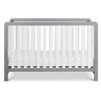 Carter's by DaVinci Colby 4-in-1 Low-Profile Convertible Crib in Grey and White, Greenguard Gold Certified