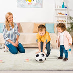 YOBATH Soft Fluffy Area Rugs for Bedroom 5x8 Feet, Plush Shaggy Carpet Rugs for Living Room Kids Girls Boys Baby Room, Fuzzy Shag Rug for Playroom Classroom Nursery Dorm Room Decor, Cream White