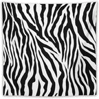HZOHNAGO Zebra Print Tapestry Nature Wild Animals Black and White Stripe Printed Wall Tapestry Painting Wall Hanging for Bedroom Living Room Dorm 60" W x 60" H